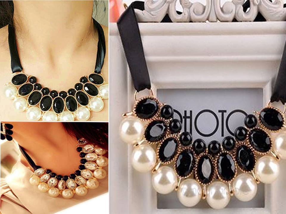Pearl Statement Choker Necklace