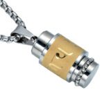 Prayer Wheel Rotatable Buddhist Mantra Pendant MR032P