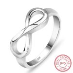 Sterling Silver Infinity Proposal Ring MR061R