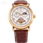 Navigator KS Tourbillon Golden Case Automatic Watch KS220
