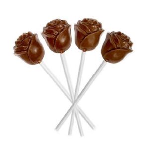 Homemade Chocolate Rose Pop Set